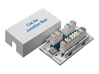 Solarix KRJ45-VEB5 - Instalační krabice s kabely - CAT 5e - UTP - bílá