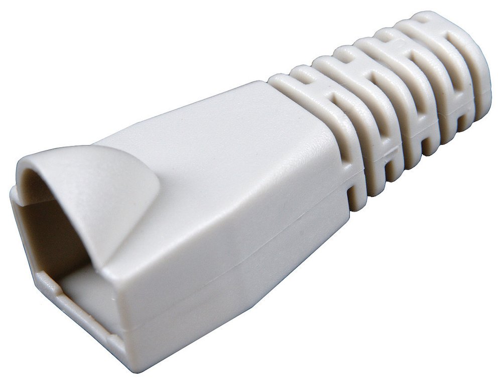 Solarix Ochrana RJ45 snag proof šedá S45SP-GY pro kabely s celkovým průměrem do 5,5 mm
