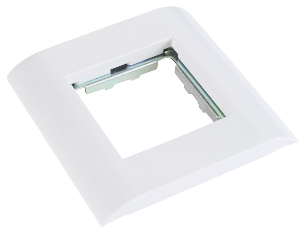 Solarix Rámeček pro SXF-M French style moduly 80 x 80mm bílý, SXF-R-2-WH