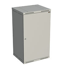 Solarix Rozvaděč nástěnný SENSA 21U 600mm, dveře plech, RAL 7035, SENSA-21U-66-21-G 83000290