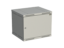 Solarix Rozvaděč nástěnný SENSA 9U 500mm, dveře plech, RAL 7035, SENSA-9U-65-21-G 83000182