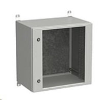 Solarix rozvaděč nástěnný venkovní LC-20 12U 600x300mm, dveře sklo, LC-20-12U-63-11-G 86900132