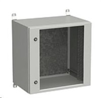 Solarix rozvaděč nástěnný venkovní LC-20 12U 600x400mm, dveře sklo, LC-20-12U-64-11-G 86900142