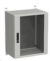 Solarix rozvaděč nástěnný venkovní LC-20 15U 600x500mm, dveře sklo, LC-20-15U-65-12-G 86900153