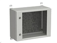Solarix rozvaděč nástěnný venkovní LC-20 9U 600x300mm, dveře sklo, LC-20-9U-63-11-G 86900131