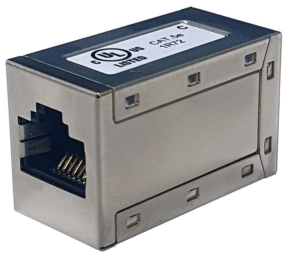 Solarix Spojka CAT5E STP 8p8c RJ45/RJ45 KRJ45-VEBB