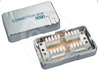 Solarix spojovací box CAT6 STP 8p8c LSA+/Krone KRJS45-VEB6