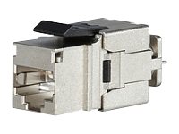 Solarix SXKJ-10G-STP-BK-NA - Konektor Keystone - RJ-45 (F) - STP - CAT 6a - černá 25286903