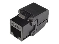 Solarix SXKJ-5E-UTP-BK-SA - Konektor keystone - CAT 5e - UTP - RJ-45 - černá