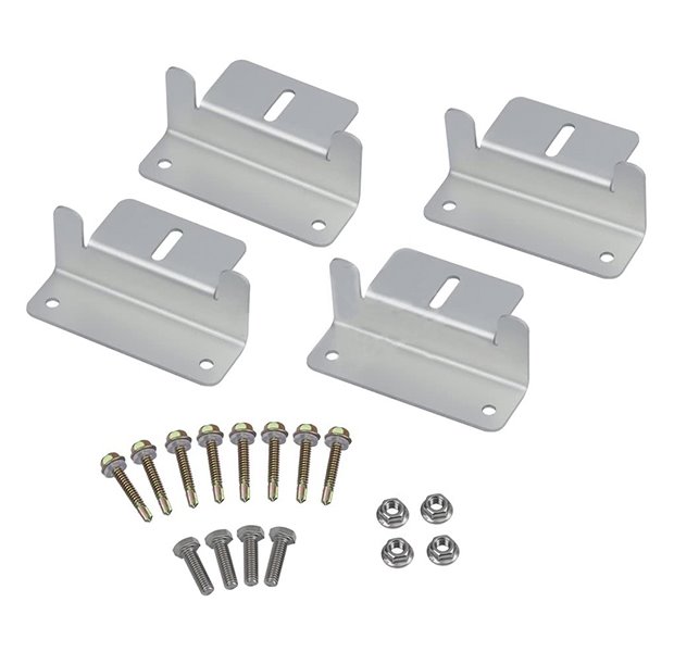 Solarmi držáky kovové pro solární panely na karavan (4ks sada) SCKDK