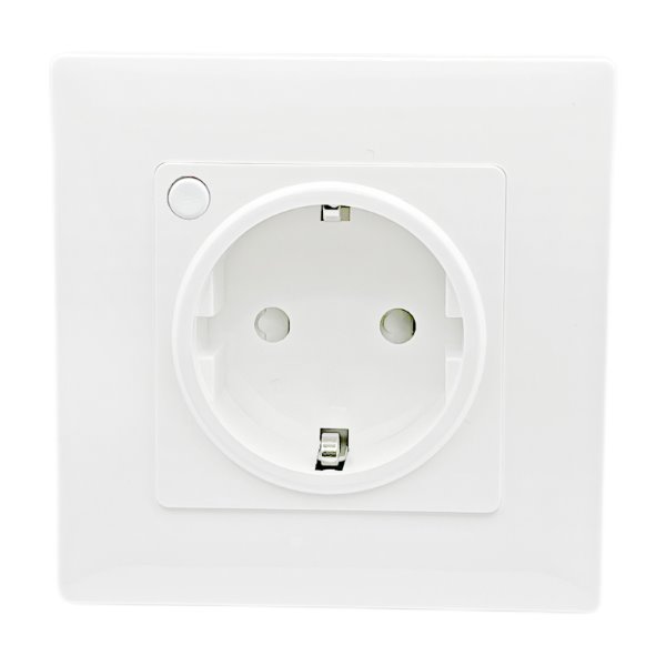 Solarmi SK01 Chytrá instalační Wi-Fi zásuvka s měřením energie, TASMOTA ATSPSK01