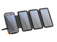 Solárna outdoorová powerbanka Viking EP16W 16000 mAh, bezdrôtové nabíjanie SP16W