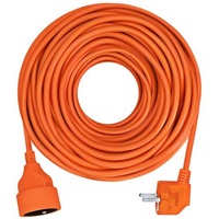 Solight 1z predlžovací prívod - spojka, 15m, 3 x 1,5mm2, oranžová PS12O