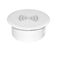 Solight bezdrátová vestavná nabíječka 15W, bílá DC65W