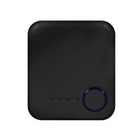 Solight bezdrátový zvonek, do zásuvky, 200m, černý, learning code 1L69B