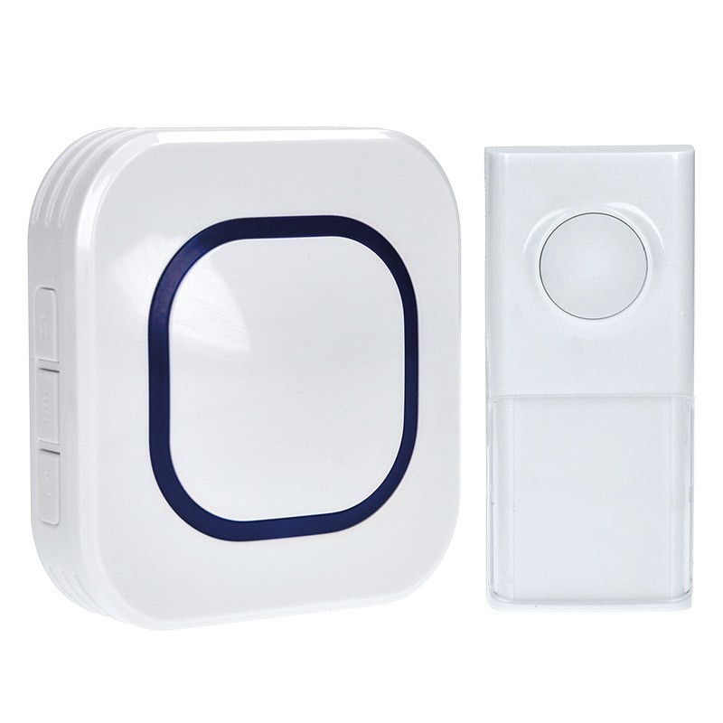 Solight bezdrôtový zvonček, do zásuvky, 250m, biely, learning code 1L49