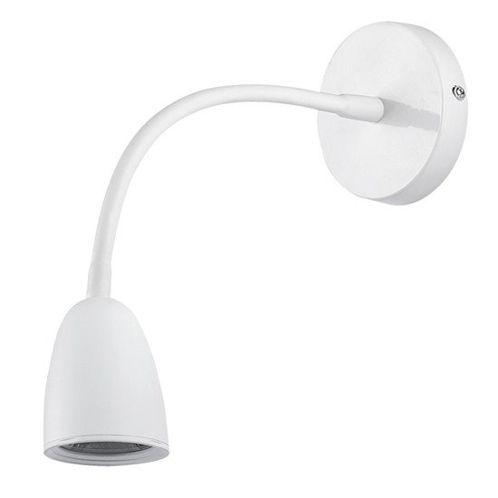 Solight LED nástenná lampička, stmievateľná, 4W, 280lm, 3000K, biela WO54-W