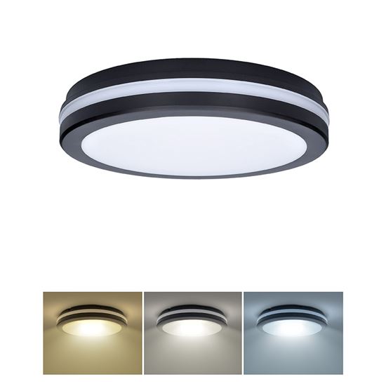 Solight LED osvetlenie s nastaviteľným výkonom a teplotou svetla, 18/22/26W, max. 2210lm, 3CCT, IP65, 30cm WO820