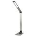 Solight LED stolní lampička stmívatelná, 11W, změna chromatičnosti, broušený hliník, stříbrná WO51-S