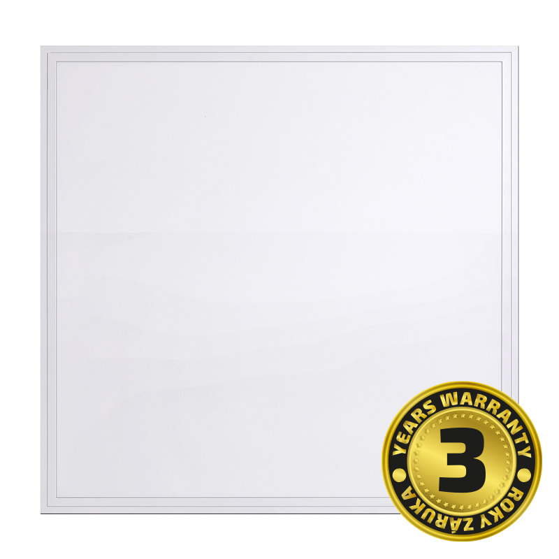 Solight LED svetelný panel Backlit, 30W, 5100lm, 4000K, Philips, 60x60cm, 3 roky záruka, bílá barva WO22-W