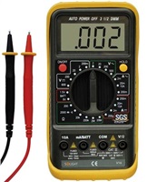 Solight multimeter, test diódy, test batérie, ochrana proti preťaženiu, bzučiak V16