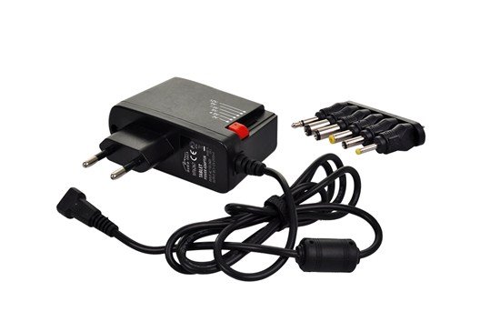 Solight univerzálny sieťový adaptér 2000mA, stabilizovaný, výmenné konektory DA27