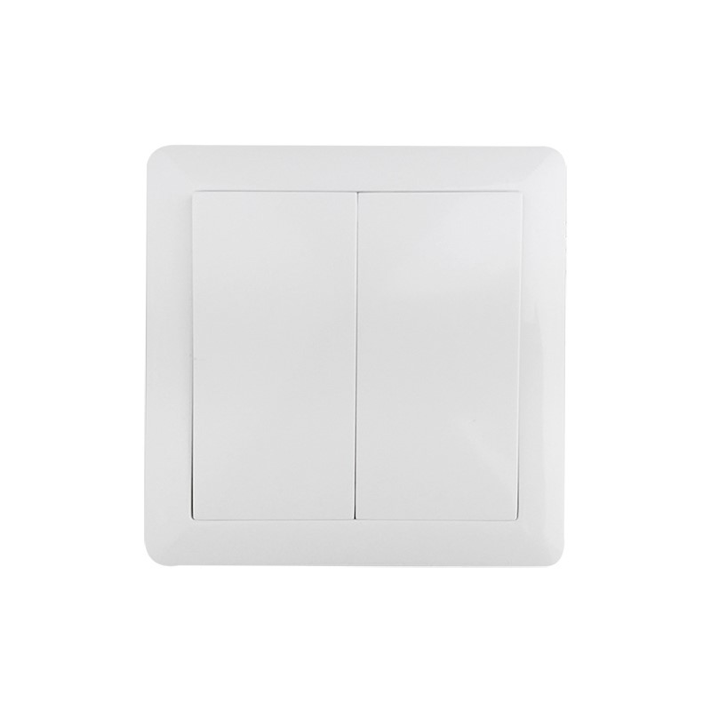 Solight vypínač Slim č. 5 sériový - lustrový, biely 5B106