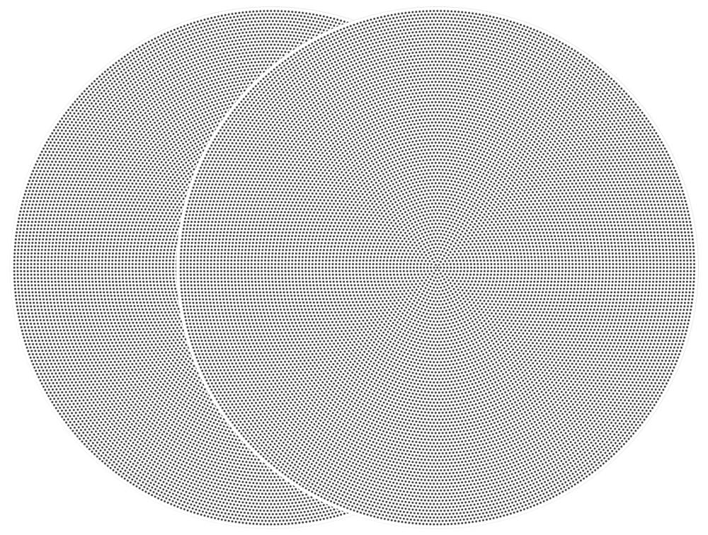 Sonos Grille 6" Round In-Ceiling Replacement (pair) INCGRWW1