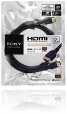 Sony HDMI kabel DLC-HE20BSK, 2 m, sáček DLCHE20BSK.CAE