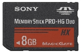 Sony Memory Stick Pro DUO High Grade MSHX8B