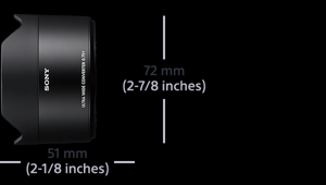 Sony předsádka SEL-075UWC pro objektiv FE 28mm SEL075UWC.SYX
