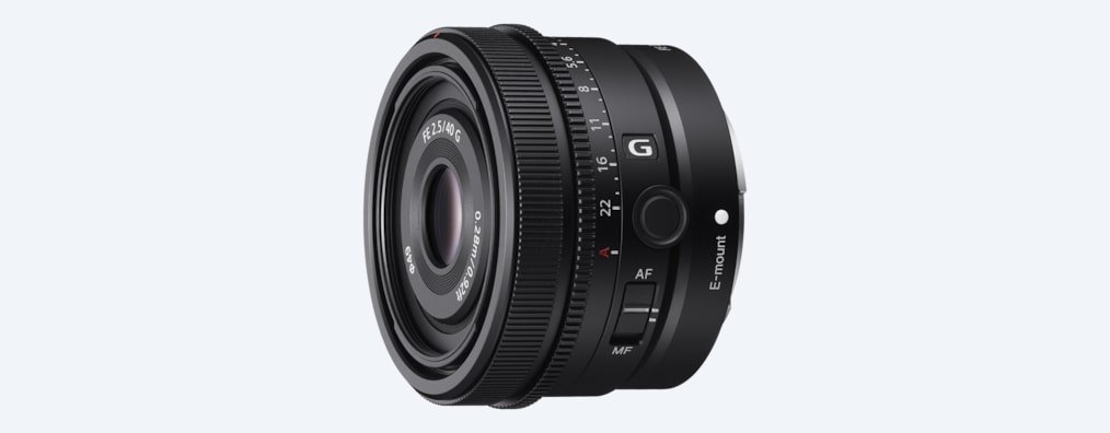 SONY SEL40F25G objektiv s bajonetem E, FE 40mm F2.5 G SEL40F25G.SYX