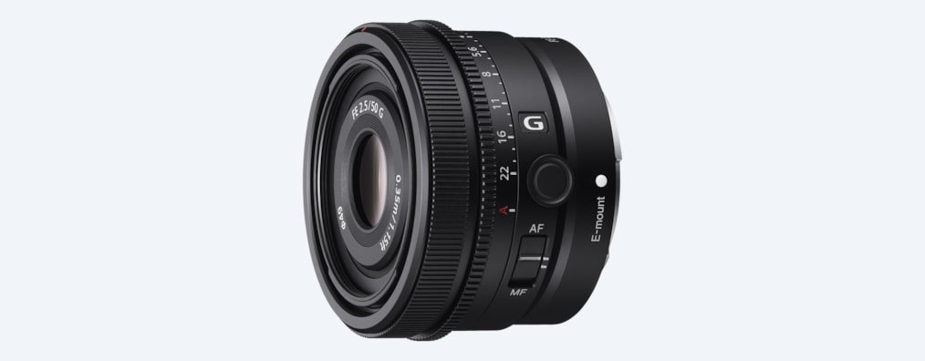 SONY SEL50F25G objektiv s bajonetem E, FE 50mm F2.5 G SEL50F25G.SYX