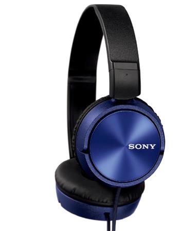 SONY sluchátka MDR-ZX310 modré MDRZX310L.AE