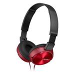 SONY sluchátka MDR-ZX310AP, handsfree, červené MDRZX310APR.CE7