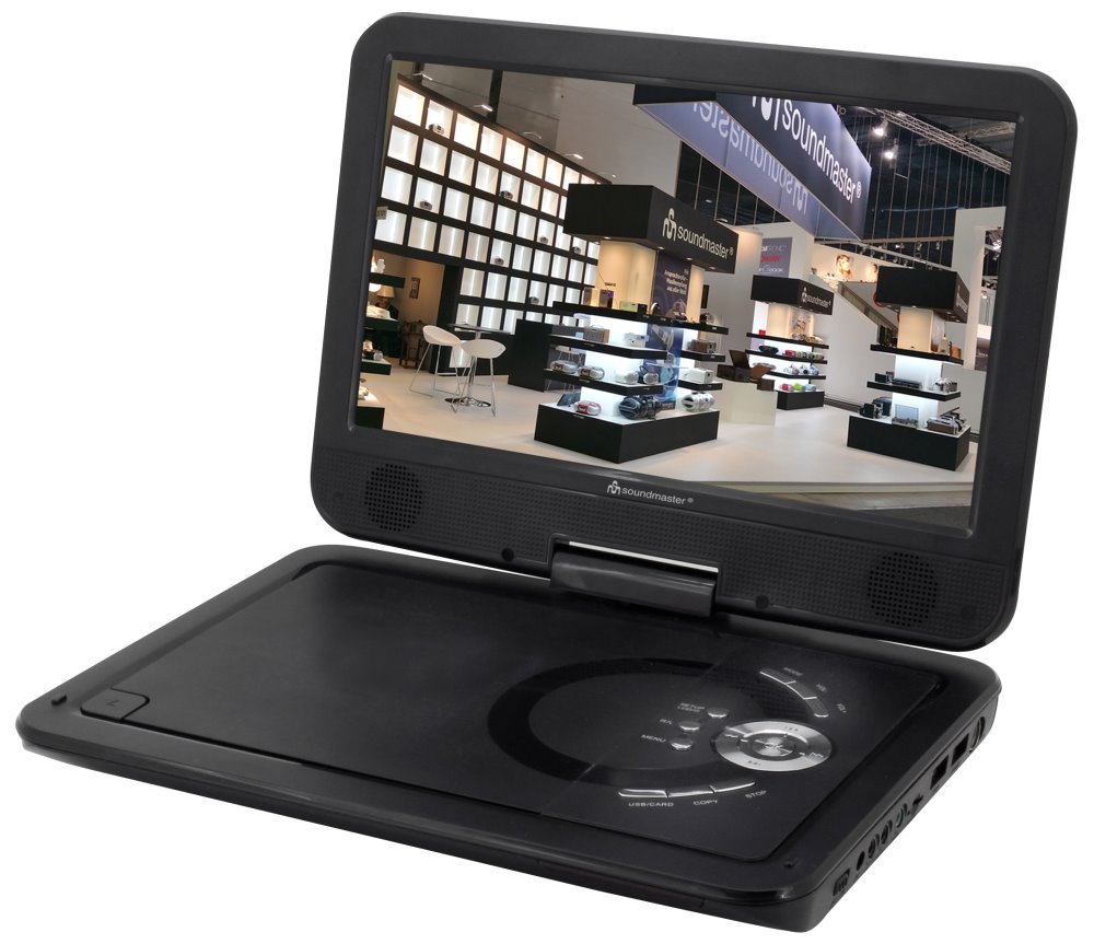 Soundmaster PDB1910SW přenosný DVD přehrávač / DVB-T2 HD Tuner/ 10,1"