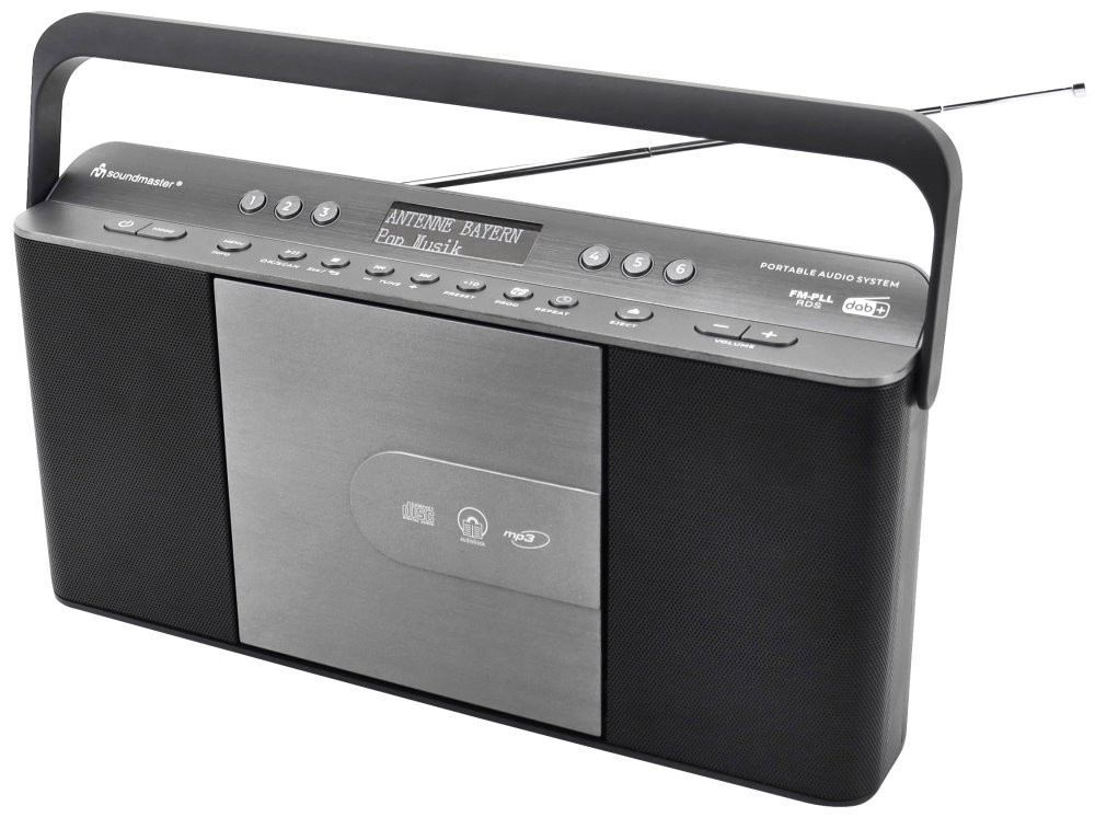 Soundmaster RCD1870SW rádio/ DAB+/ UKW/ CD/ MP3/ Budík/ Hodiny