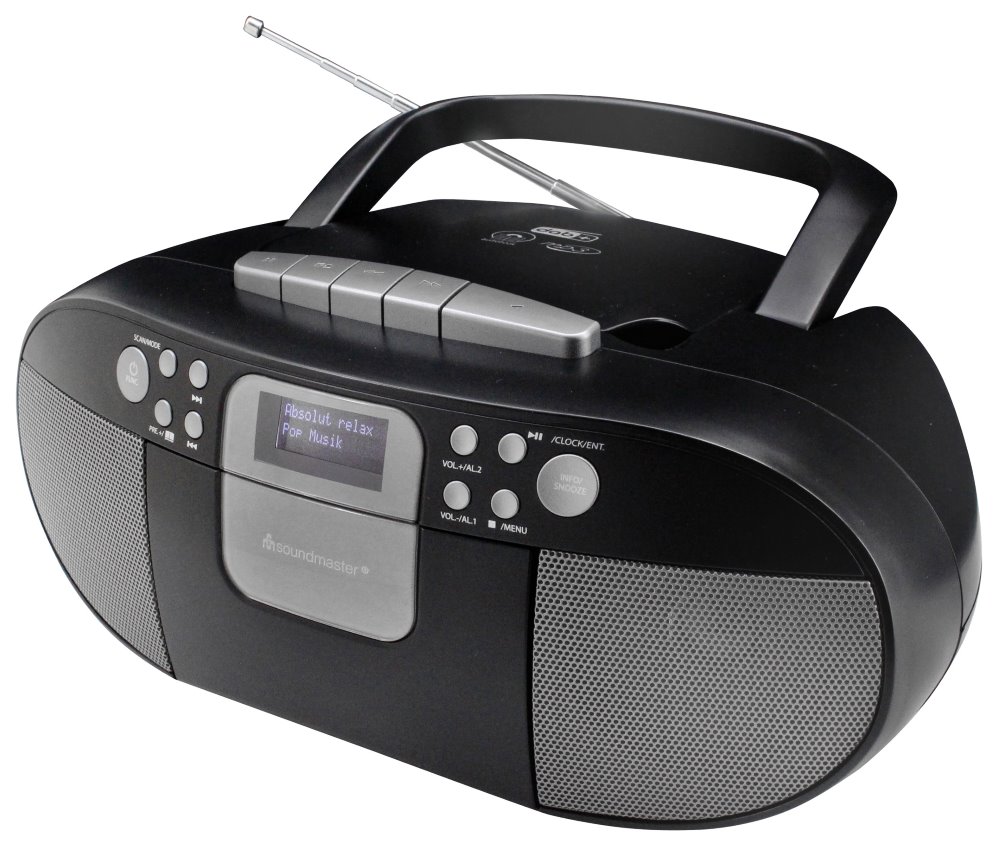 Soundmaster SCD7800SW/ DAB+/ FM/ Kazeta/ CD/ MP3/ LCD/ RDS/ USB/ AUX IN