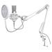 SPC Gear mikrofon SM950 Onyx White Streaming microphone / USB / polohovatelné rameno / pop filtr / bílý SPG106