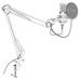SPC Gear mikrofon SM950 Onyx White Streaming microphone / USB / polohovatelné rameno / pop filtr / bílý SPG106