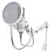 SPC Gear mikrofon SM950 Onyx White Streaming microphone / USB / polohovatelné rameno / pop filtr / bílý SPG106