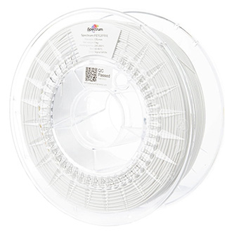 Spectrum 3D filament, PET-G/PTFE, 1,75mm, 1000g, 80743, signal white