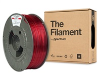 Spectrum The Filament PETG 1.75mm Transparent Red 1kg TIFSCF129