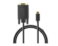 SPEED LINK Kabel USB-C na VGA, 1.8 m HQ SL-180029-BK