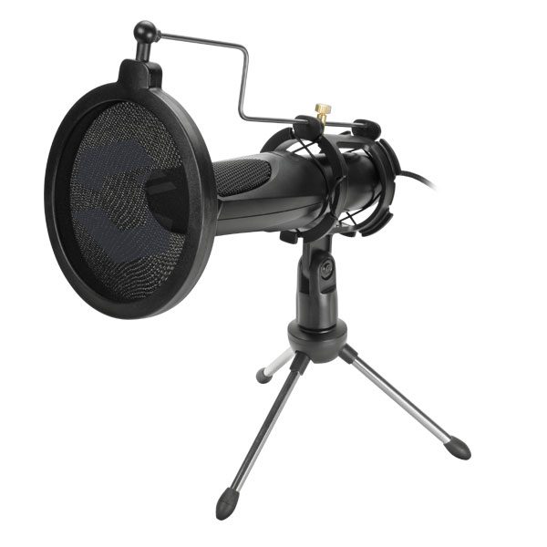 Speedlink Audis Streaming Microphone, black SL-800012-BK