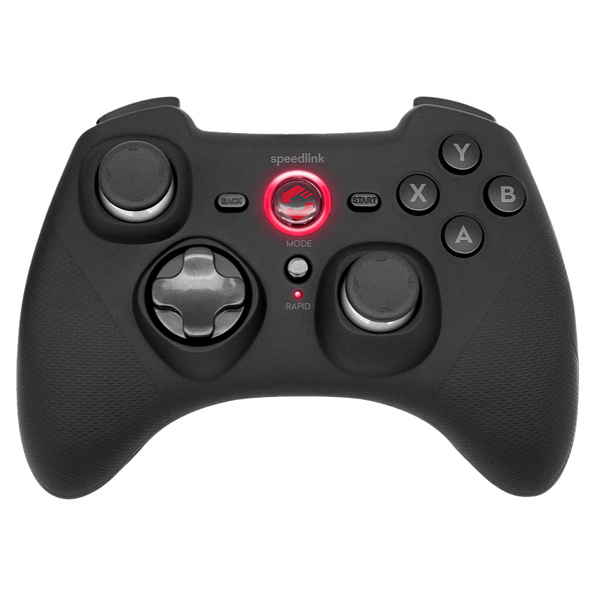 Speedlink Rait Gamepad Wireless for PC/PS3/Switch, rubber-black SL-650110-BK