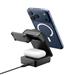 Spigen Foldable Wireless Charger Stand Qi2 25W - Black ACH10398