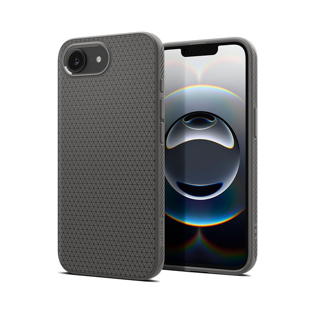 Spigen kryt Liquid Air pre iPhone 16e - Marble Gray ACS09532