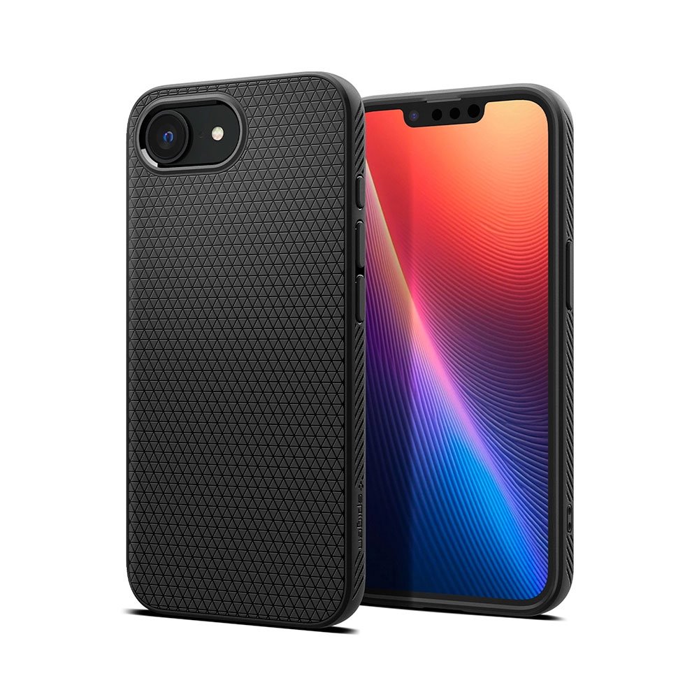 Spigen kryt Liquid Air pre iPhone 16e - Matte Black ACS09161