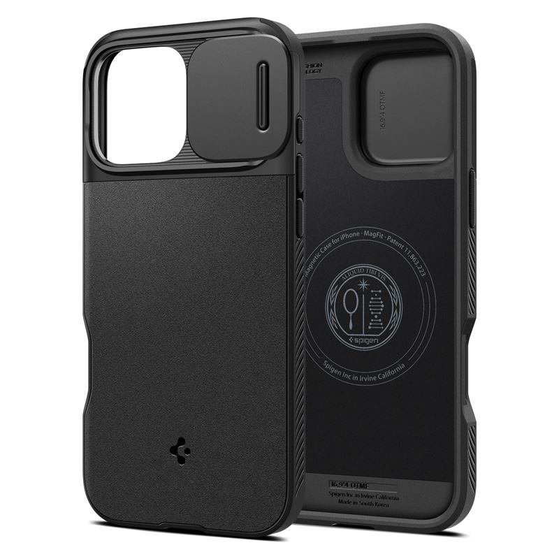 Spigen kryt Optik Armor Magsafe pre iPhone 16 Pro Max - Black ACS08015